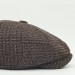 Erkek Kasket Peaky Blinders Balıksırtı Desenli Yün Şapka