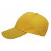 Kadın Şapka Erkek Kep Sarı Beyzbol Şapkası Spor Şapka Cırtlı Kep