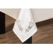 Finezza Anjelica Güpürlü Monoray Beyaz Sofra Takımı 8 Kşl. 170X230Cm 17Prç.- 336