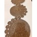 Finezza Hasır Handmade Örme Naturel Brown Runner 100 Cm - 1490