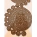 Finezza Hasır Handmade Örme Naturel Brown Runner 100 Cm - 1490