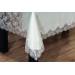 Finezza Rosalinda Güpürlü Monoray Kumaş Krem Sofra Takımı 8 Kşl. 170X240Cm - 684