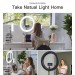 Kuaför Makyaj Çekimleri Selfie Işığı Sürekli 14 Inç Işık 2M Stand