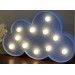 Led Işık Bulut Çocuk Odası Gece Lambası Dekoratif Led Aydınlatma