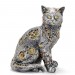 Polyester Kedi Figürü Dekoratif Hediyelik