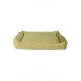 Yıkanabilir Kumaş Konforlu Kedi Köpek Yatağı Sarı Medium 65X45