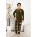 Nisanca Kışlık Erkek Çocuk Polar Pijama Takımı- Sıcak Tutan Welsoft Kumaş
