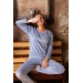 Nisanca Kışlık Kadın Kadife Pijama Takımı - Süper Soft Serisi