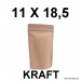 11X18,5 Cm Kraft Renk Doypack Torba /30/