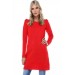 Askılı Kırmızı Triko Kadın Bluz