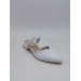 De Scario 001  Beyaz Terlik - Sandalet