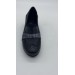 Scavia 008  Siyah Gümüs   Dolgu Günlük  Ayakkabi