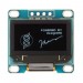 Arduino 0,96'' 4 Pin Blue I2C Iic Oled Lcd Modülü