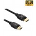 S-Link Sl-H8K01 Hdmi To Hdmi 1.5M 8K Ultra Hdr 2.1V 7680P Metal Kılıflı Kablo
