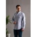 Dorss Regular Fi̇t Nokta Desenli̇ Yaka Düğmeli̇ Pamuklu Uzun Kol Erkek Gömlek