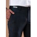 Ecer Beli̇ Lasti̇kli̇ Regular Fi̇t Ekoseli̇ Kişlik Kumaş Pantolon