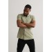 Fbi Jeans Slimfit Likralı Yaka Düğmeli İnce Kumaş Yazlık Spor Erkek Gömlek