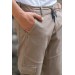 Gabardi̇n Kumaş Pamuklu Regular Fi̇t Komando Yan Cepli̇ Erkek Pantolon