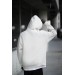 Kapşonlu 3 İplik Kalın İçi Polarlı Oversize Kangru Cepli Erkek Sweatshirt