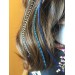 Prodiva Gerçek Sülün Tüyü, Saç Aksesuarı 11 Li Karışık Renkler