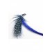 Prodiva Saç Aksesuar Klipsli Sentetik Sülün Tüyü Koyu Mavi – 10 Adet/Paket