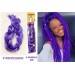 Sentetik Örgülük Saç,Afrika Örgüsü,Twist Örgü,Rasta Saçı 2 Purple