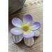 Çiçek Figürlü  Mandal Lila Sbt1642