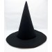 Parti Aksesuar Siyah Renk Keçe Cadı Şapkası 35X38 Cm