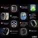 2023 Watch 8 Pro Max Amoled Ekran Android İos Uyumlu Akıllı Saat Siyah