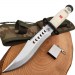 33Cm Komando Bıçağı Kılıflı Beyaz