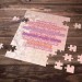 99 Parça Romantik Tasarımlı Puzzle Yapboz No6