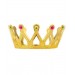 Altın Renk Çocuk Ve Shopzum Yetişkin Uyumlu Kraliçe Tacı Prenses Tacı 8X25 Cm