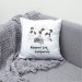 Anneler Günü Panda Tasarımlı Yastık Kılıfı A67