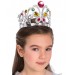 Çocuklar İçin Kraliçe Tacı - Çocuk Prenses Tacı Gümüş Renk