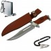 Columbia Marka Deri Kılıflı Rambo Bıçağı Metal Kibrit Ve Tesbih Ile