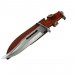 Columbia Marka Deri Kılıflı Rambo Bıçağı Metal Kibrit Ve Tesbih Ile