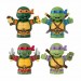 Hpm43 Little People® Collector Teenage Mutant Ninja Turtles 4'Lü Özel Set