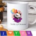 Kişiye Özel Panda Temalı Hediyelik I Love You Çikolata Ve Kupa Seti -97