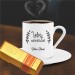 Kişiye Özel Yılın Sevgilisi Temalı Altın Külçe Çikolata Ve Kahve Fincanı -29