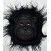Orangutan Maskesi - Maymun Maskesi - Goril Maskesi Shopzum Yetişkin Çocuk Uyumlu Siyah Renk Model 1