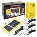 Shopzum Pm-8905 Güneş Panelli̇ 3 Lambali Shopzum Powerbank Özelli̇kli̇ Çok Amaçli Şarjli Solar Aydinlatma