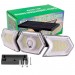 Shopzum W774A Sensörlü Solar Güneş Enerji̇li 254 Smd Ledli̇ 3 Modlu Beyaz İnduksi̇yon Lambasi