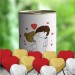 Sevgili Tasarımlı Kalpli Mabel Çikolata Konservesi -25