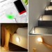 Shopzum Hareket Sensörlü Usb Şarjlı Spot Lamba Mıknatıslı Ve Yapışkanlı Gün Işığı Renk Led