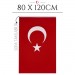 Türk Bayrağı Kumaş 80X120Cm 718380