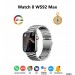 Watch 8 Ws92 Max Amoled Ekran Android İos Harmonyos Uyumlu Akıllı Saat Gümüş
