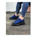 Wg507 Kömür Mavi Erkek Ayakkabı
