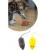 Shopzum 2Li Evcil Hayvan Eğitim Sevimli Elastik Kedi Fare Yakalama İnteraktif Sesli Eğitim Oyuncağı