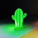 Shopzum Pilli Silikon Led Işıklı Sevimli Kaktüs Gece Lambası Aydınlatması