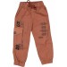 Erkek Çocuk Paça Ve Beli Lastikli Baskılı Pantolon Bgl-St03620
